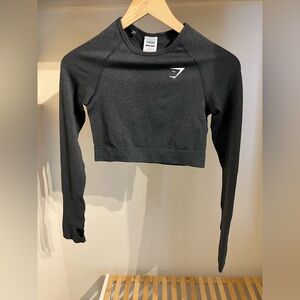 Gym Shark Crop Long Sleeve